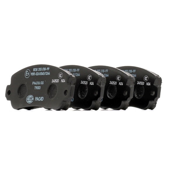 8DB 355 018-991 HELLA Bremsbeläge Preis