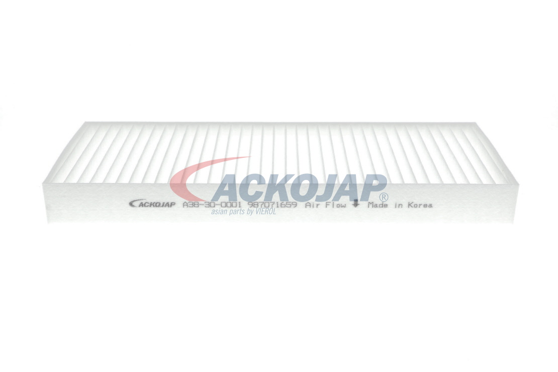 ACKOJA A38-30-0001 Sportluftfilter 2.5 dCi 4WD (D40TT, D40T, D40M, D40BB) 190 hk YD25DDTi