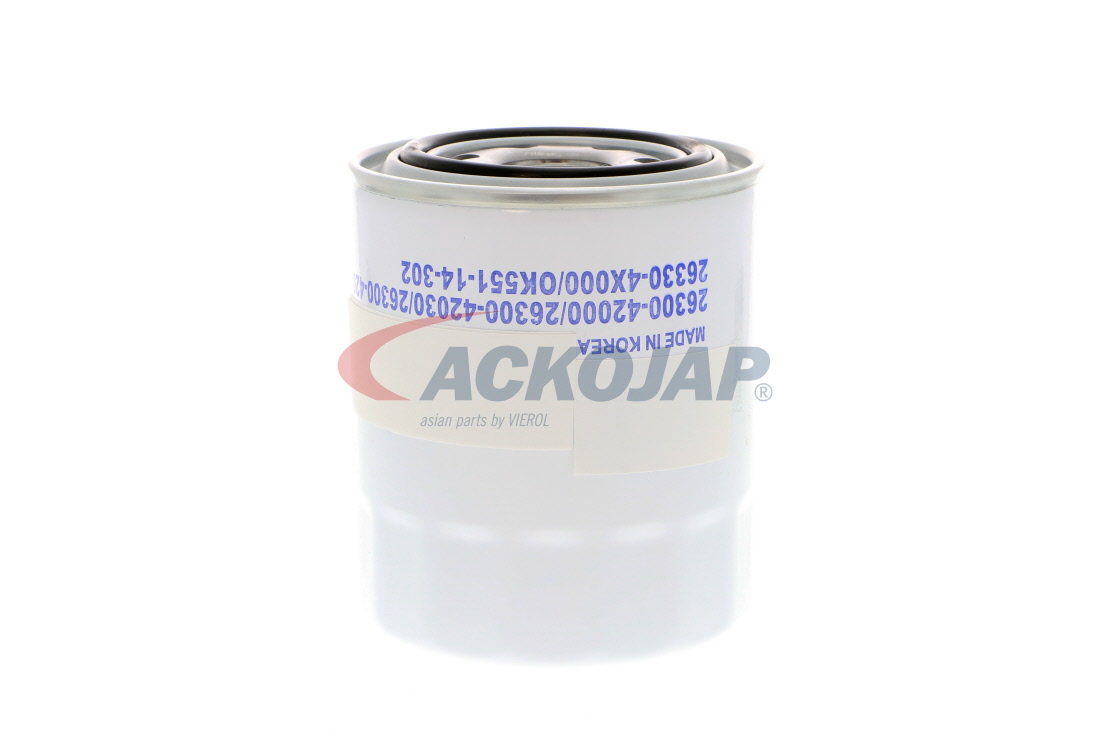 ACKOJA A53-0502 Filtru ulei KIA Pregio Bus 2.5 D 94 CP D4BH