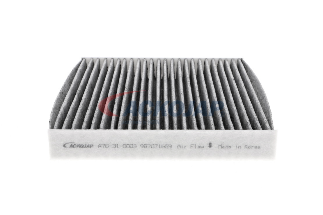 ACKOJA A70-31-0003 Pollenfilter TOYOTA RAV4 IV SUV (XA40) 2.0 D (ALA40_) 124 HK 1AD-FTV