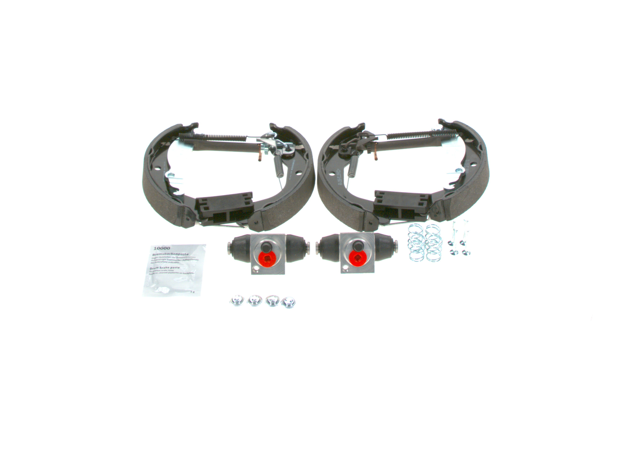 BOSCH 0 204 114 651 Remmenset, trommelrem Opel Corsa C 1.7 DTI (F08, F68) 75 PK
