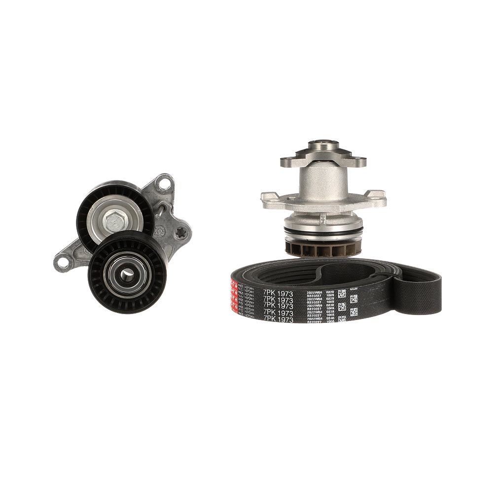 GATES KP17PK1973 Kit de courroie d'accessoire Renault Master 3 2.3 dCi 100 FWD (FV0A, FV0B, FV0G, FV0K, FV0H) 101CV 2021