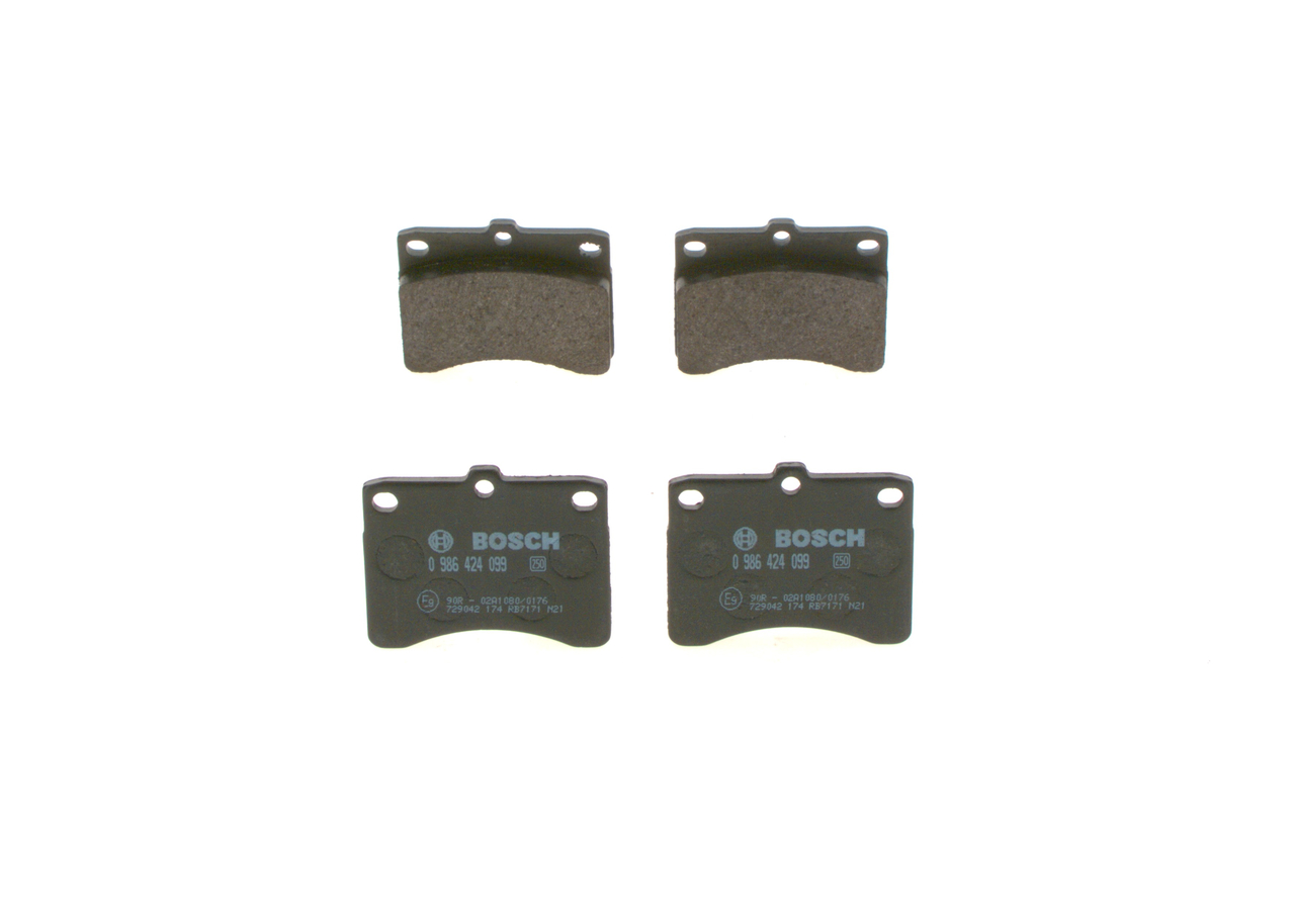 DAIHATSU BOSCH Bromsklossar 0 986 424 099