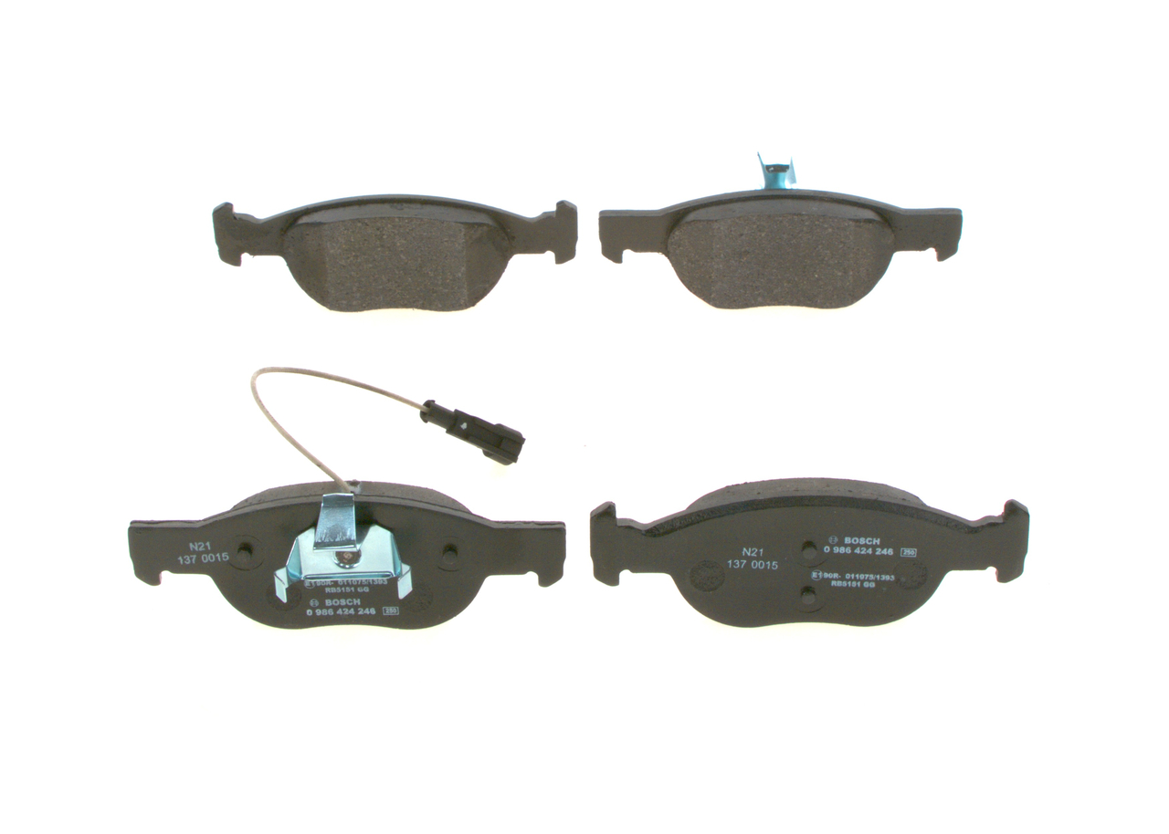 LANCIA BOSCH Σετ τακάκια 0 986 424 246