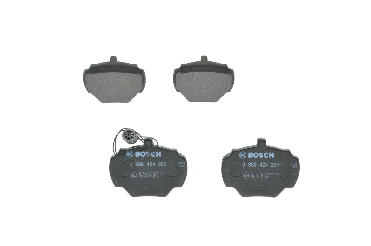 BOSCH 0 986 424 267 Fékdob 2.5 D 4x4 116 LE 19 L