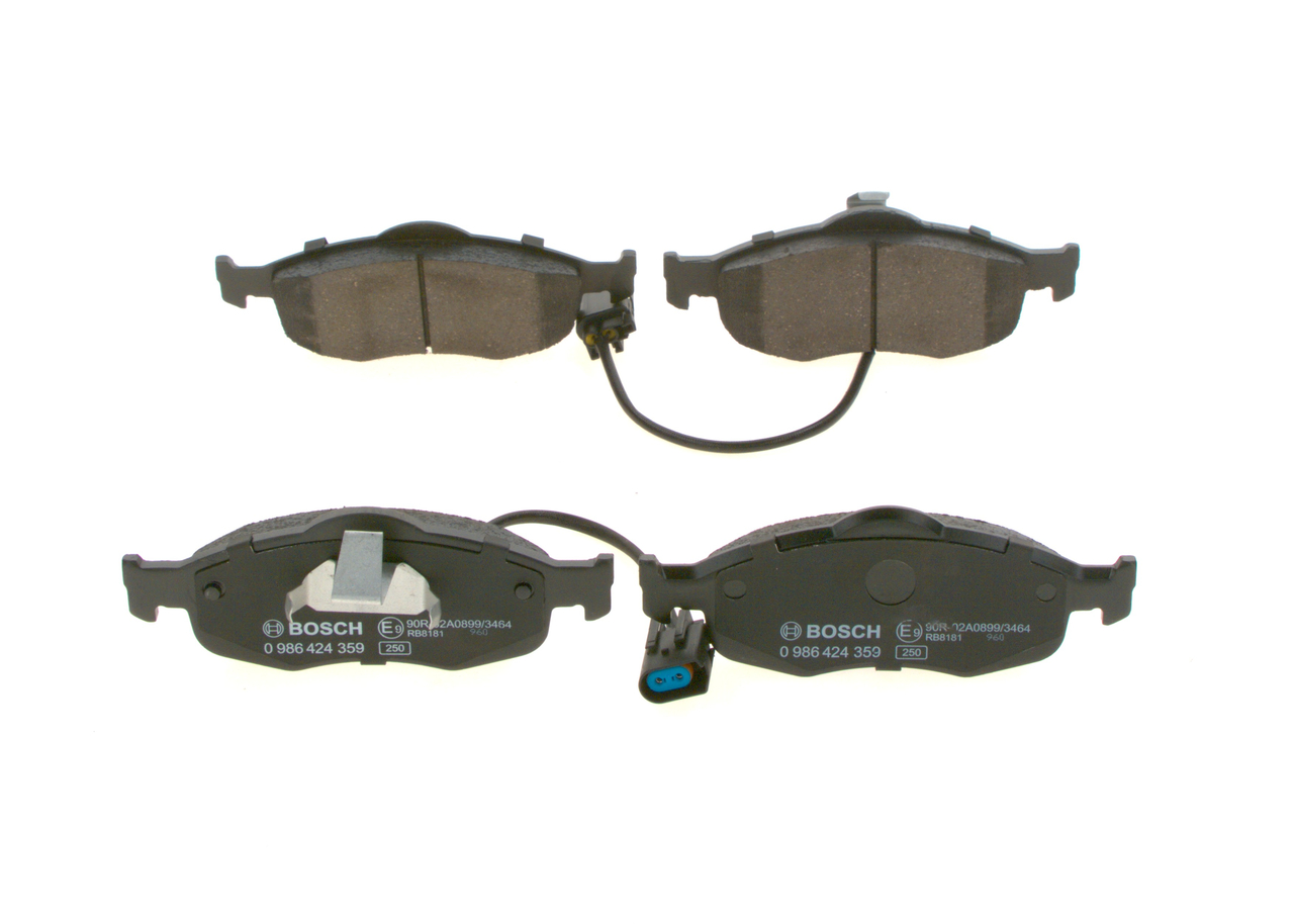 BOSCH 0 986 424 359 Bremseklosser FORD Scorpio Mk1 Hatchback (GAE, GGE) 2.5 TD 92 hk SFB