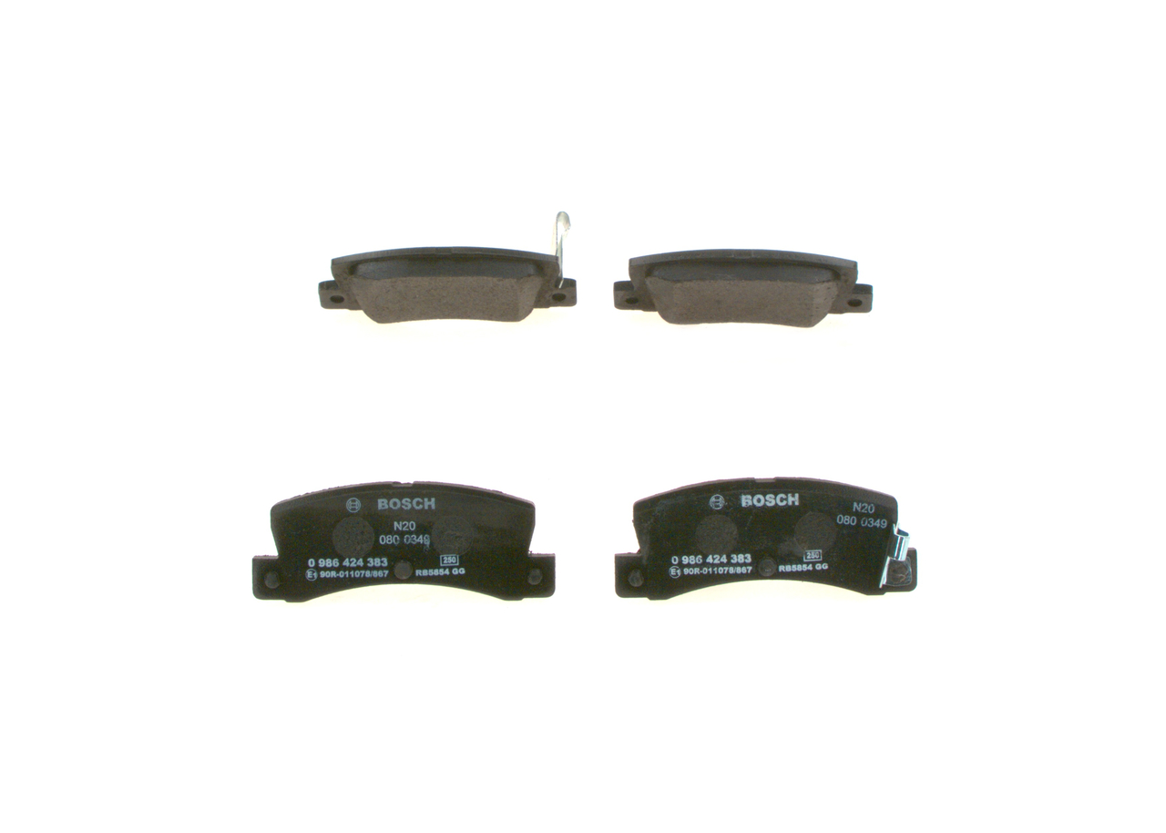 LEXUS BOSCH Bremsklötze 0 986 424 383