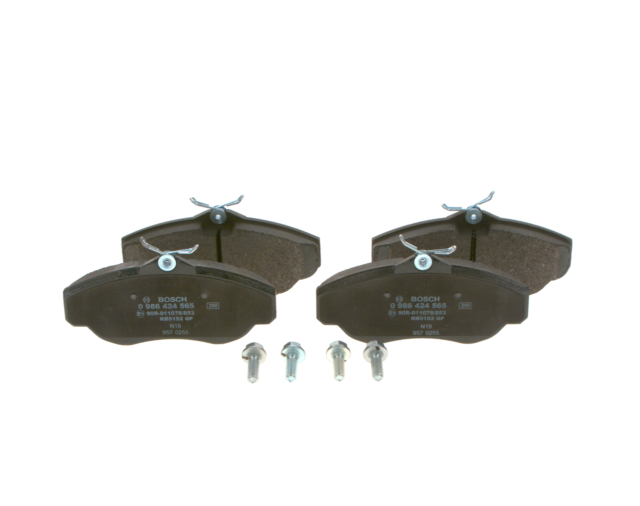 BOSCH 0 986 424 565 Bremseklosser Land Rover Range Rover 2 4.0 4x4 185 hk 42 D