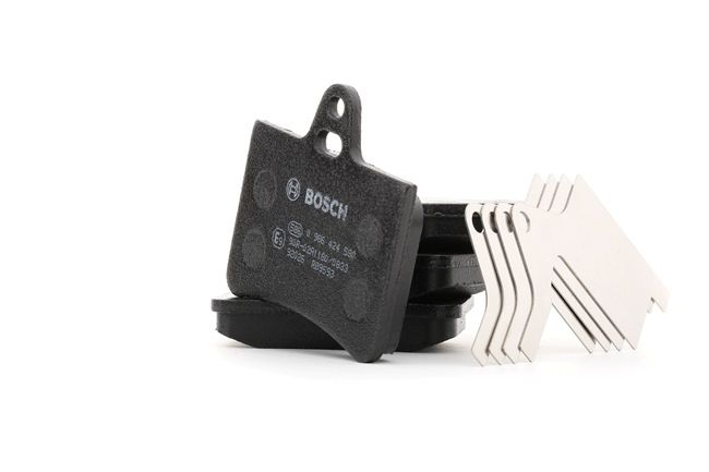 BOSCH 0 986 424 580 Τακάκια φρένων CITROËN C5 II Hatchback 2.2 HDi 163 PS 4HR (DW12BTED4)