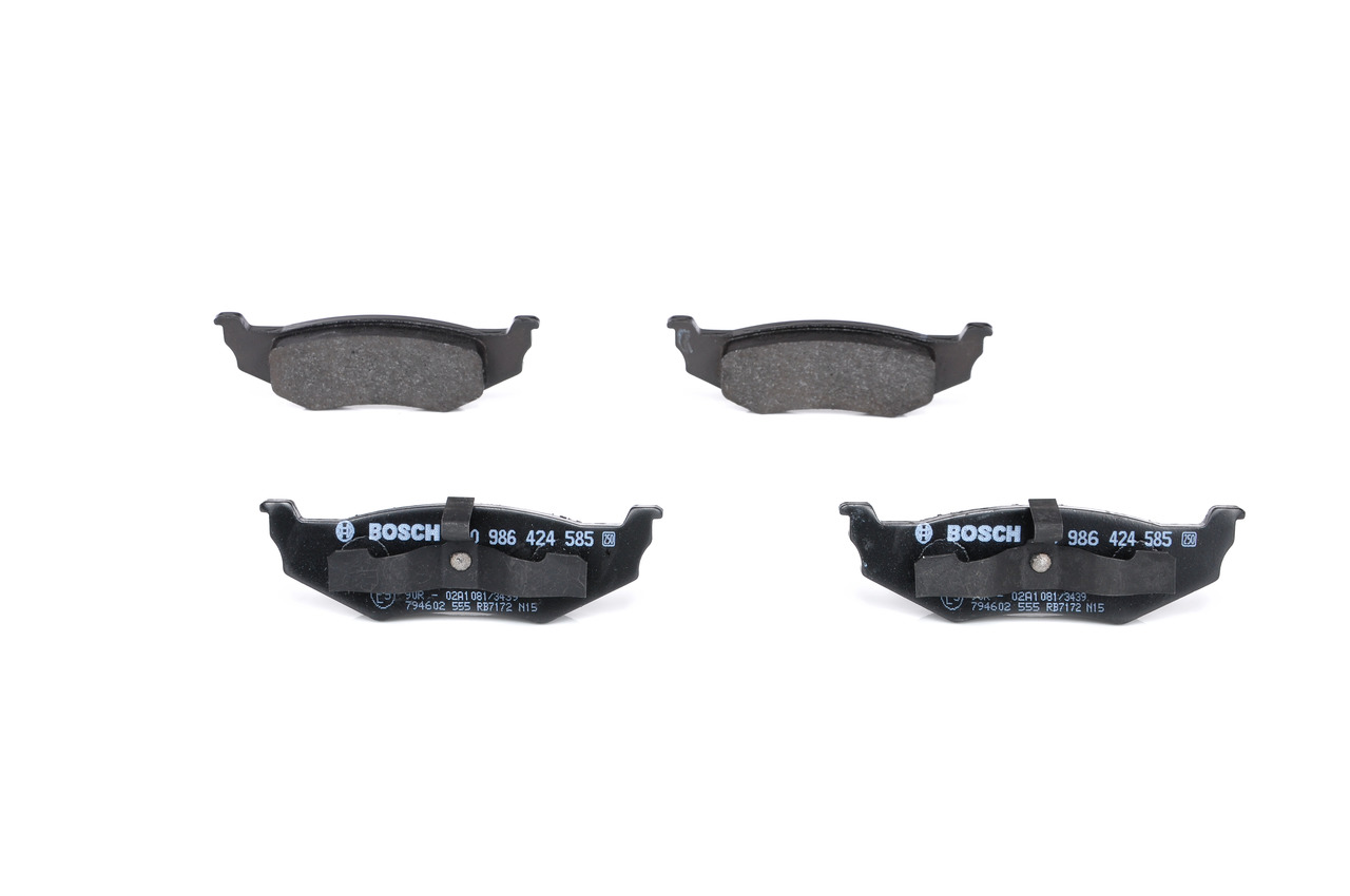 CHRYSLER BOSCH Bremsklötze 0 986 424 585