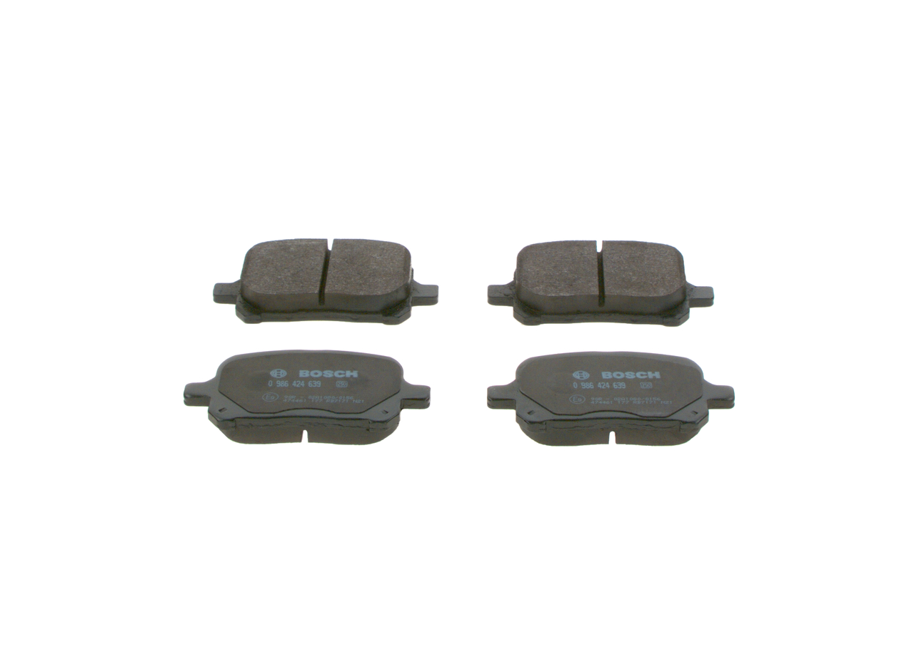 BOSCH 0 986 424 639 Tilbehørssæt bremsebakker 3.0 (MCX10R) 197 HK 1MZ-FE