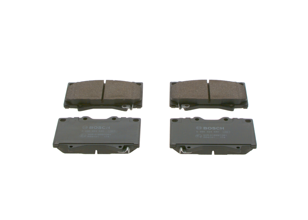 BOSCH 0 986 424 640 Kit pastiglie freni LX 470 470 (UZJ100) 231 CV