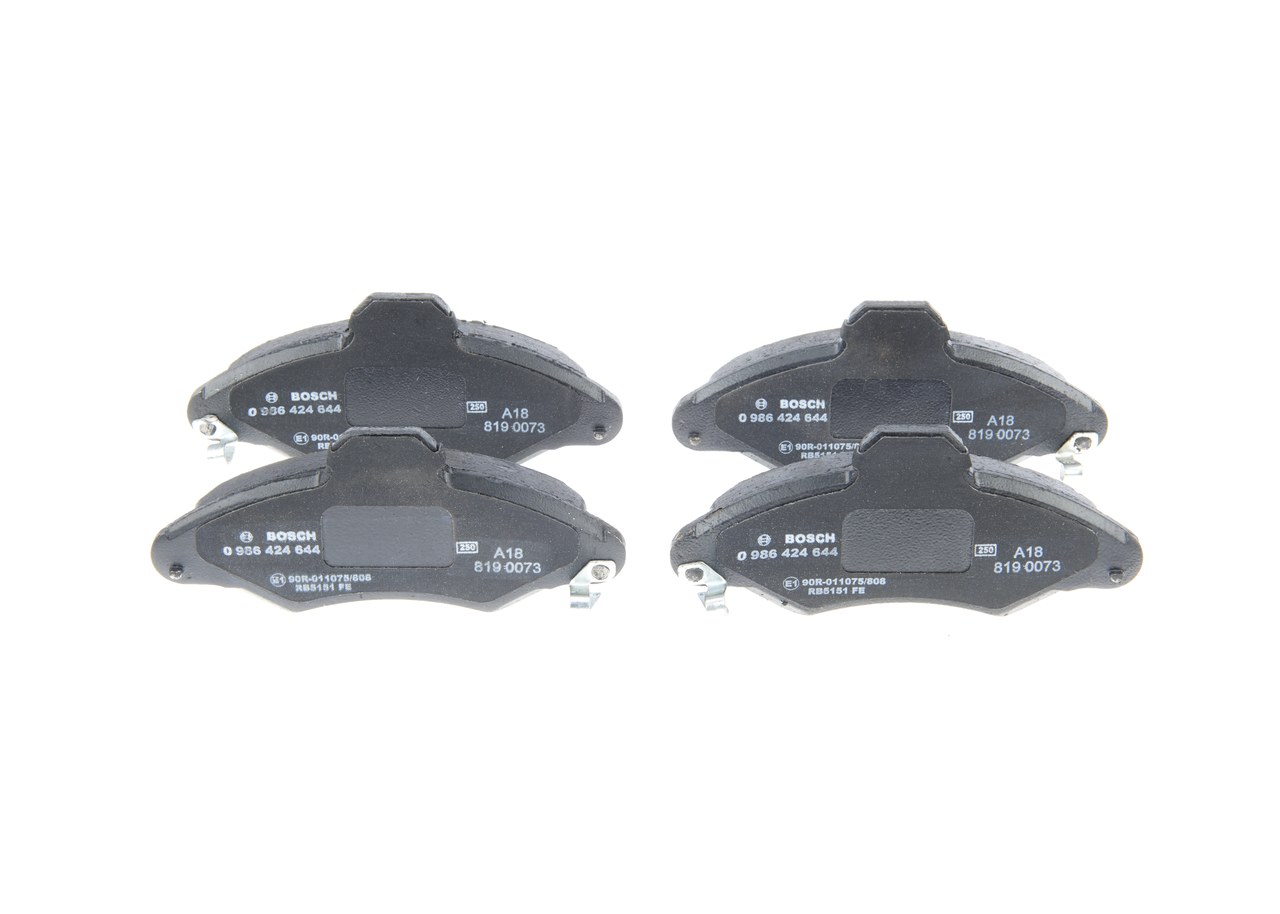 FORD BOSCH Bremseklodser 0 986 424 644