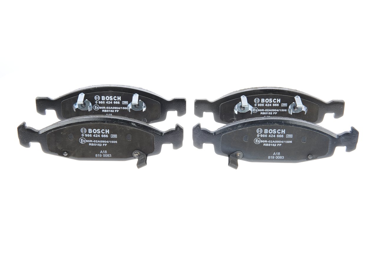 JEEP BOSCH Pastiglie freno 0 986 424 666