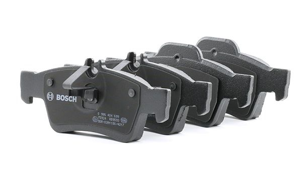 BOSCH 0 986 424 699 Bremsbeläge MERCEDES-BENZ E-Klasse Pritsche / Fahrgestell (VF211) E 270 CDI (211.616) 163 PS OM 647.961