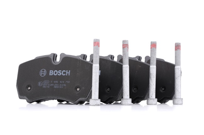IVECO BOSCH Etujarrupalat ja takajarrupalat 0 986 424 750