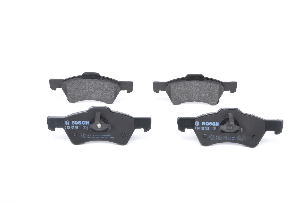 CHRYSLER BOSCH Bremsbelagsatz Scheibenbremse 0 986 424 765