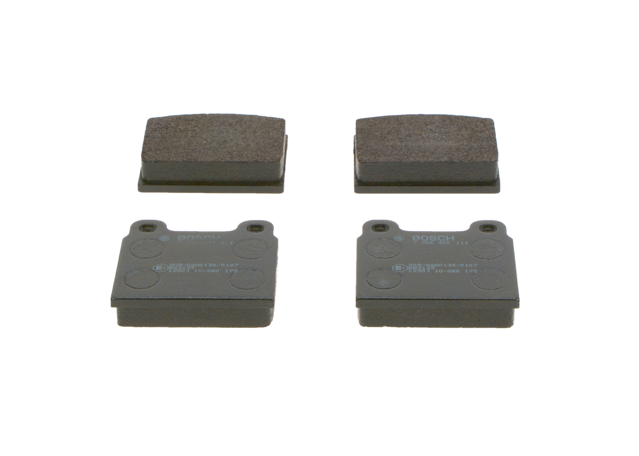 BOSCH 0 986 460 111 Pastilhas de travão VW T3 Camião de plataforma 1.7 D 57 cv KY