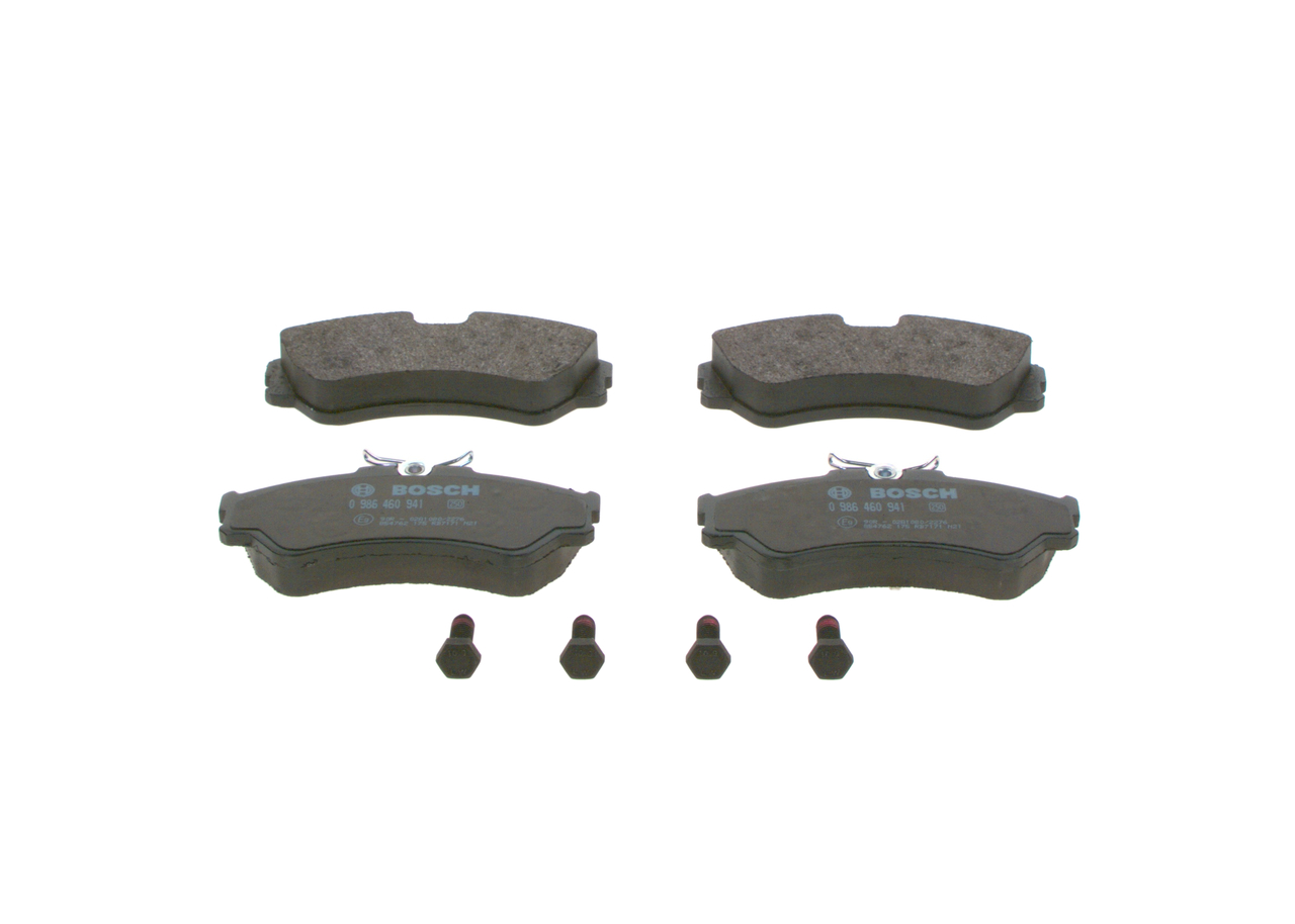 BOSCH 0 986 460 941 Bremseklosser VW Transporter T4 Van 1.8 67 hk PD