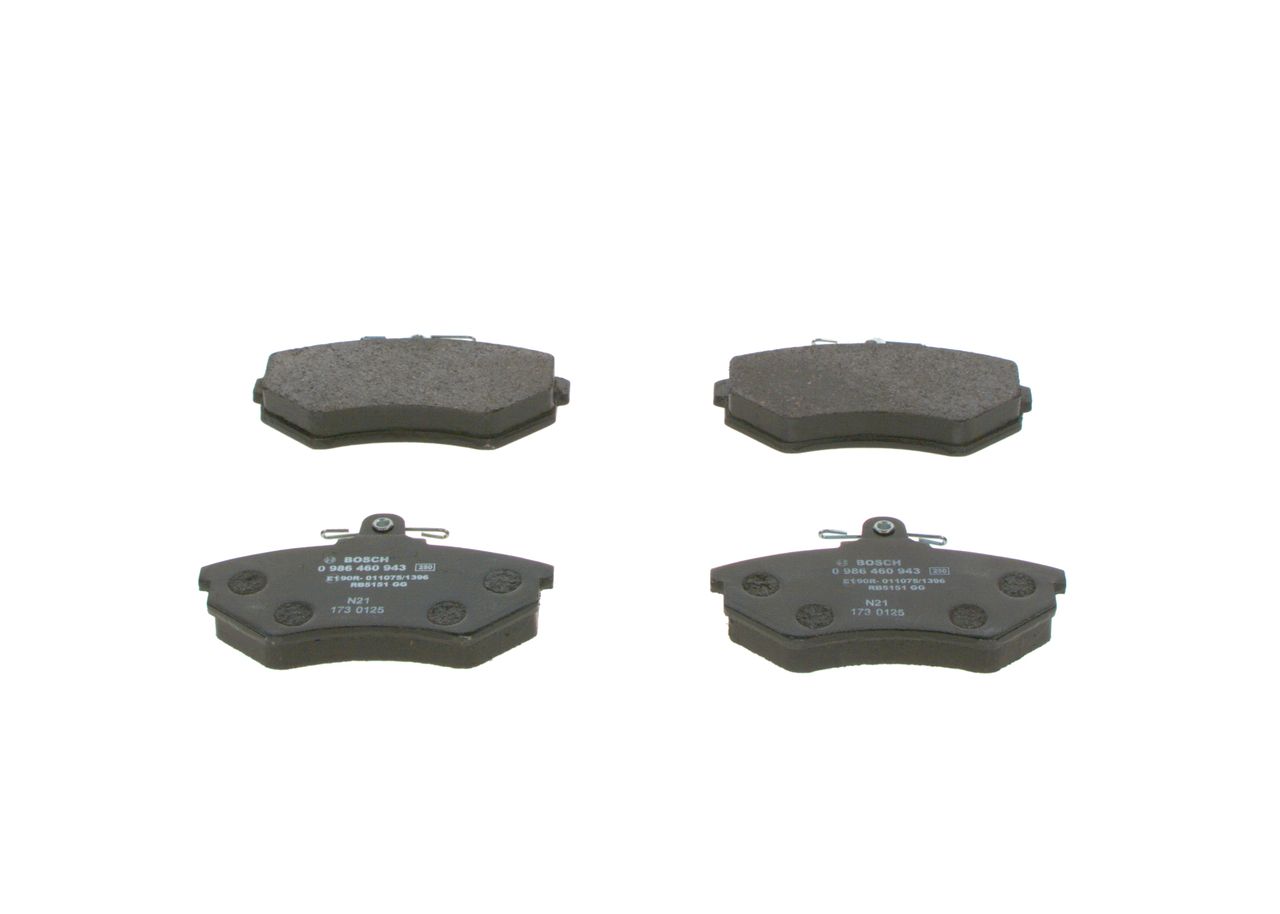 SEAT BOSCH Pastiglie 0 986 460 943