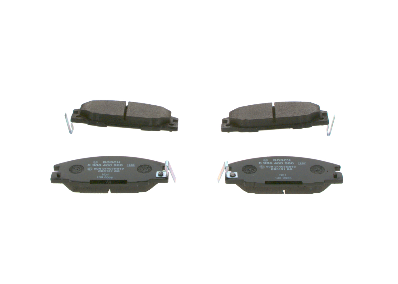 OPEL BOSCH Bremsklötze 0 986 460 960