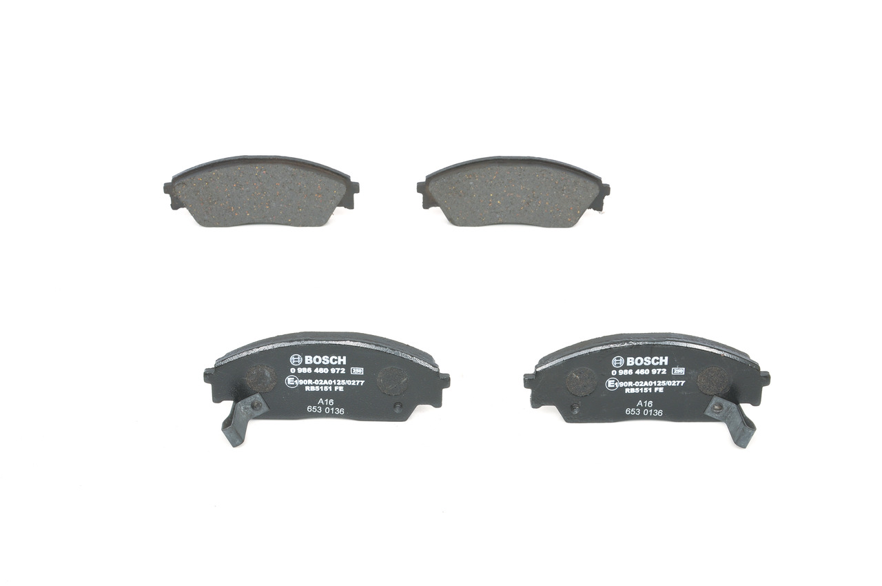 0 986 460 972 BOSCH Bremseklodser pris