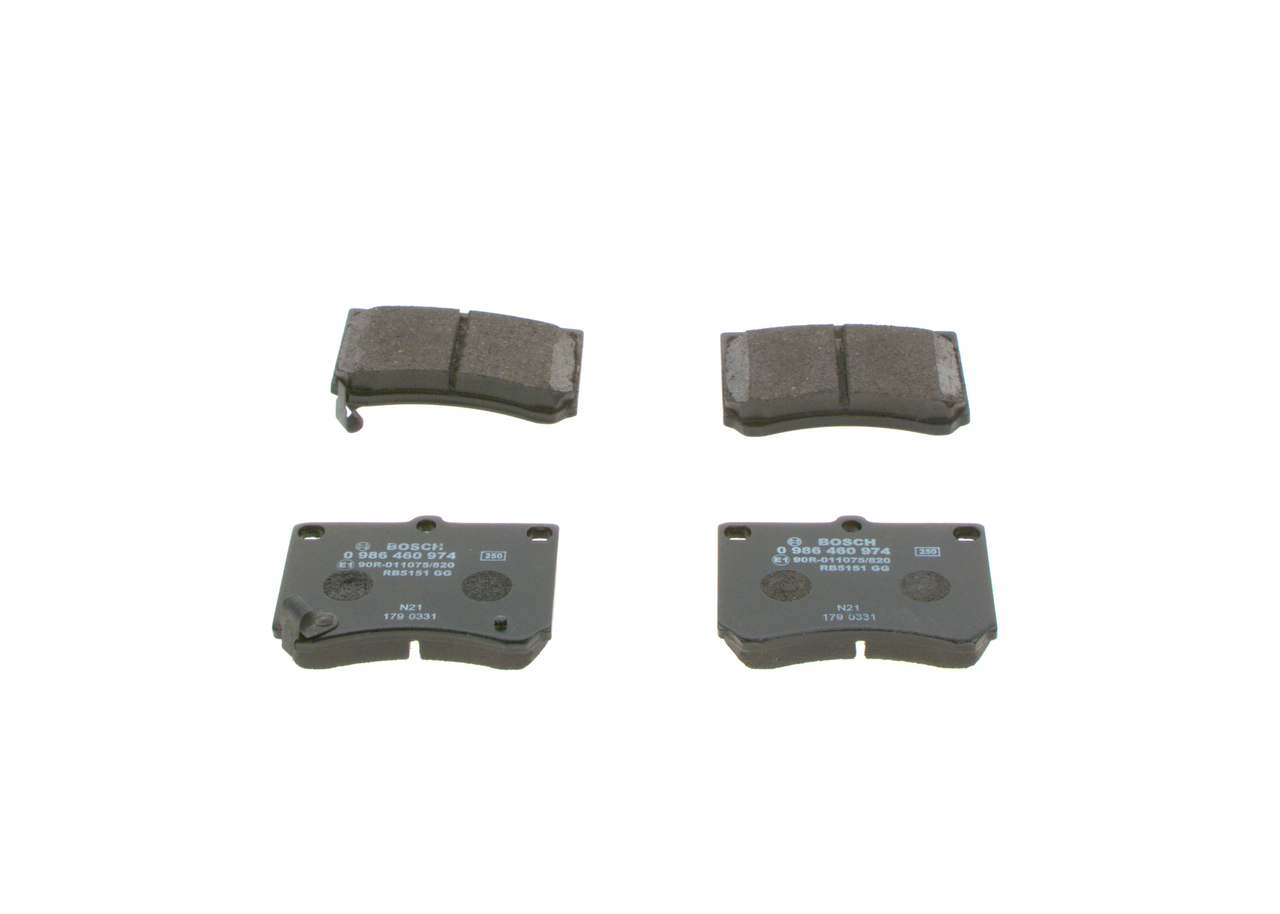 MAZDA BOSCH Pasticche 0 986 460 974