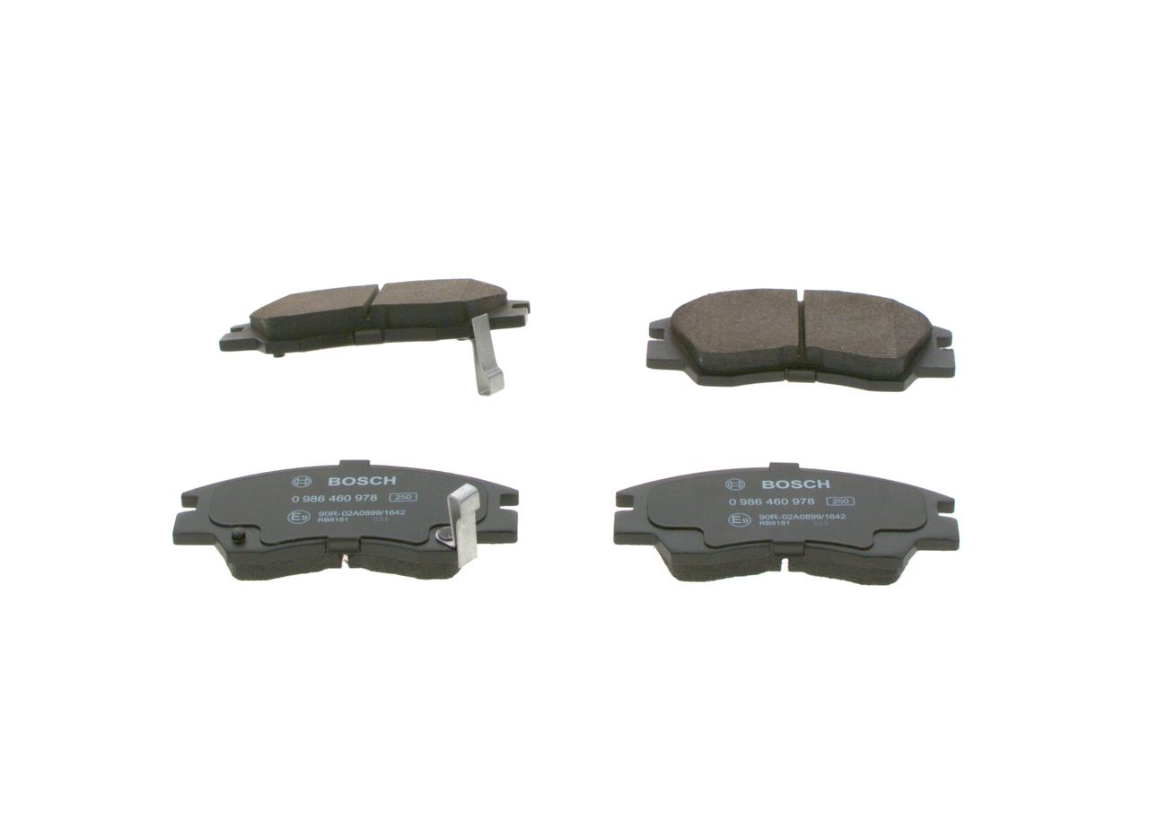 BOSCH 0 986 460 978 Bremserør 2.5 TDiC 4WD (V34W) 84 hk 4D56 (8V)