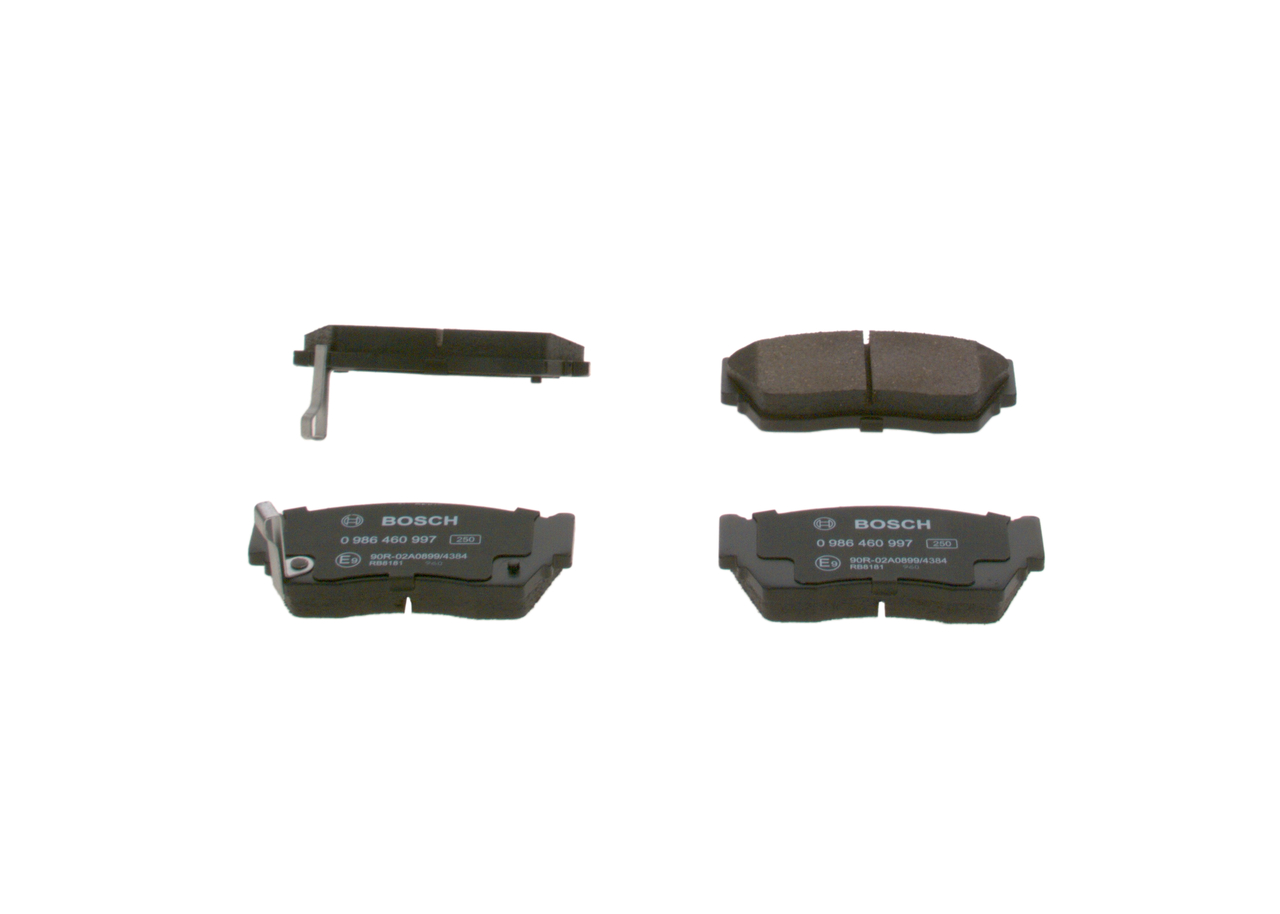 NISSAN BOSCH Τακάκια δισκόφρενων 0 986 460 997