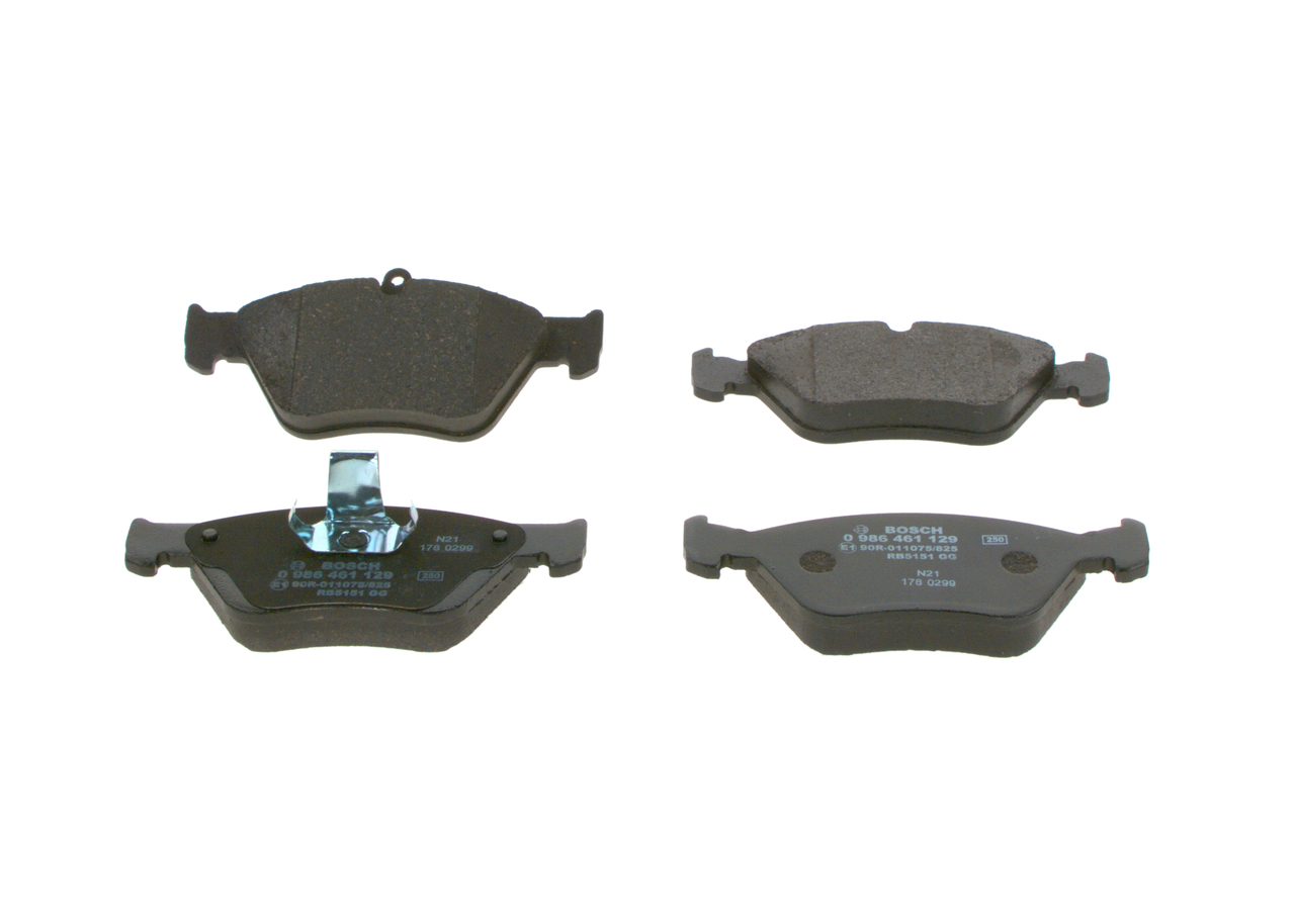 SAAB BOSCH Τακάκια φρένων 0 986 461 129