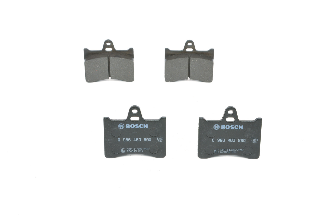 BOSCH 0 986 463 890 Τακάκια φρένων CITROËN CX II Combi 2.5 TRI 136 PS M25/659