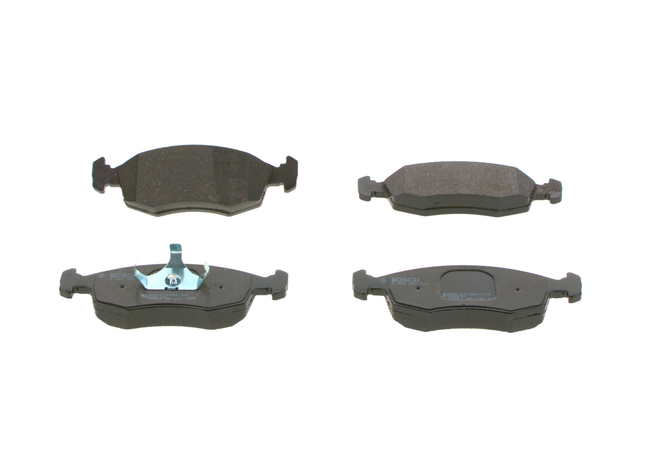 BOSCH 0 986 469 070 Τακάκια φρένων Ford Escort GAF 1.6 Turbo RS 132 PS LNB