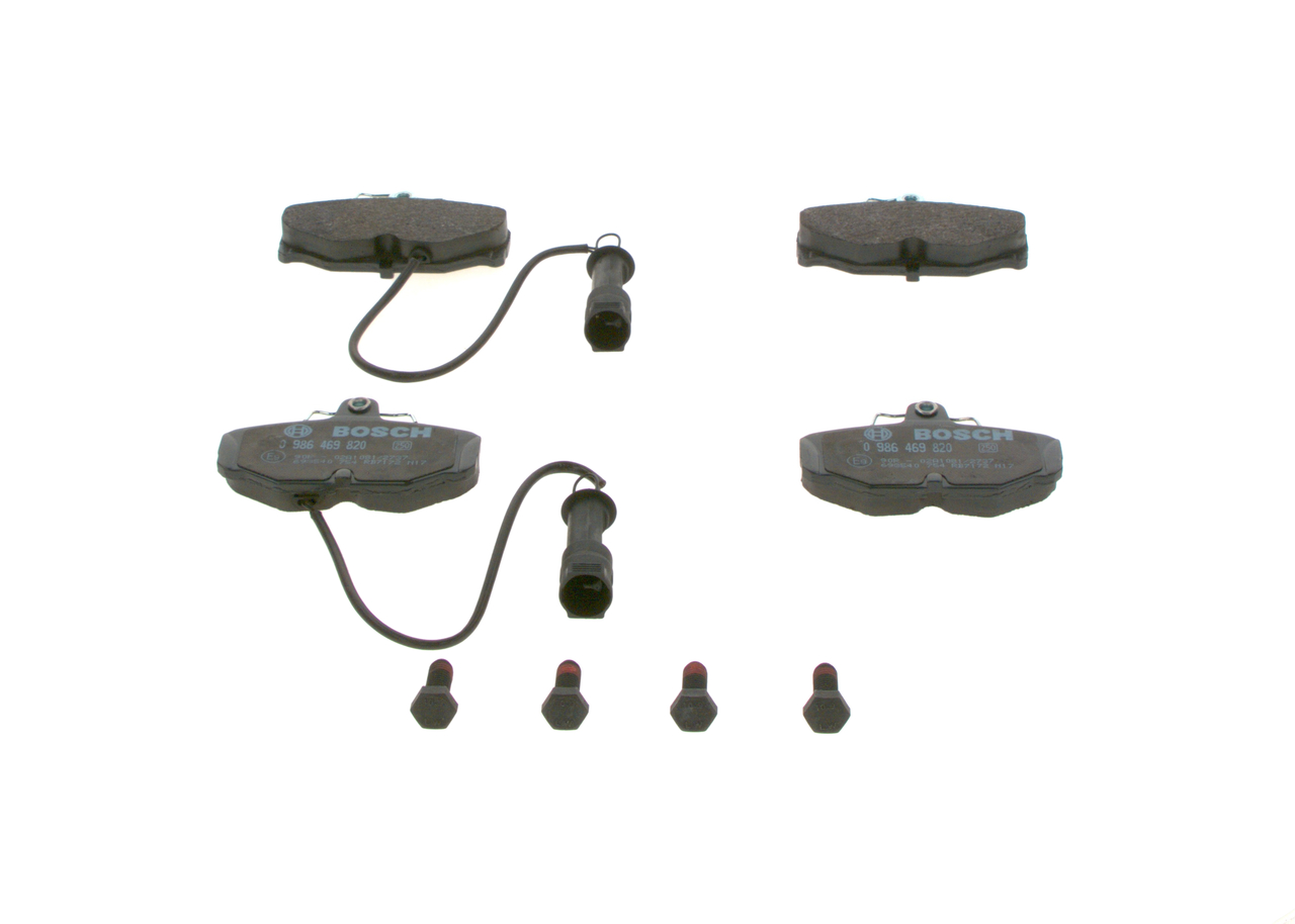BOSCH 0 986 469 820 Τακάκια φρένων FORD Scorpio Mk1 Hatchback (GAE, GGE) 2.9 i 24V 195 PS BOA