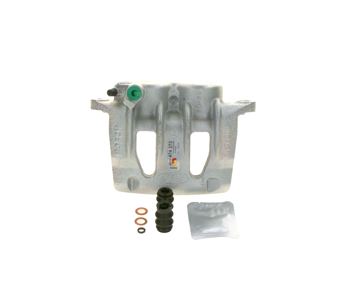 BOSCH 0 986 474 272 Remklauw Ford Transit Mk5 Bus 2.4 DI 90 Pk D2FA