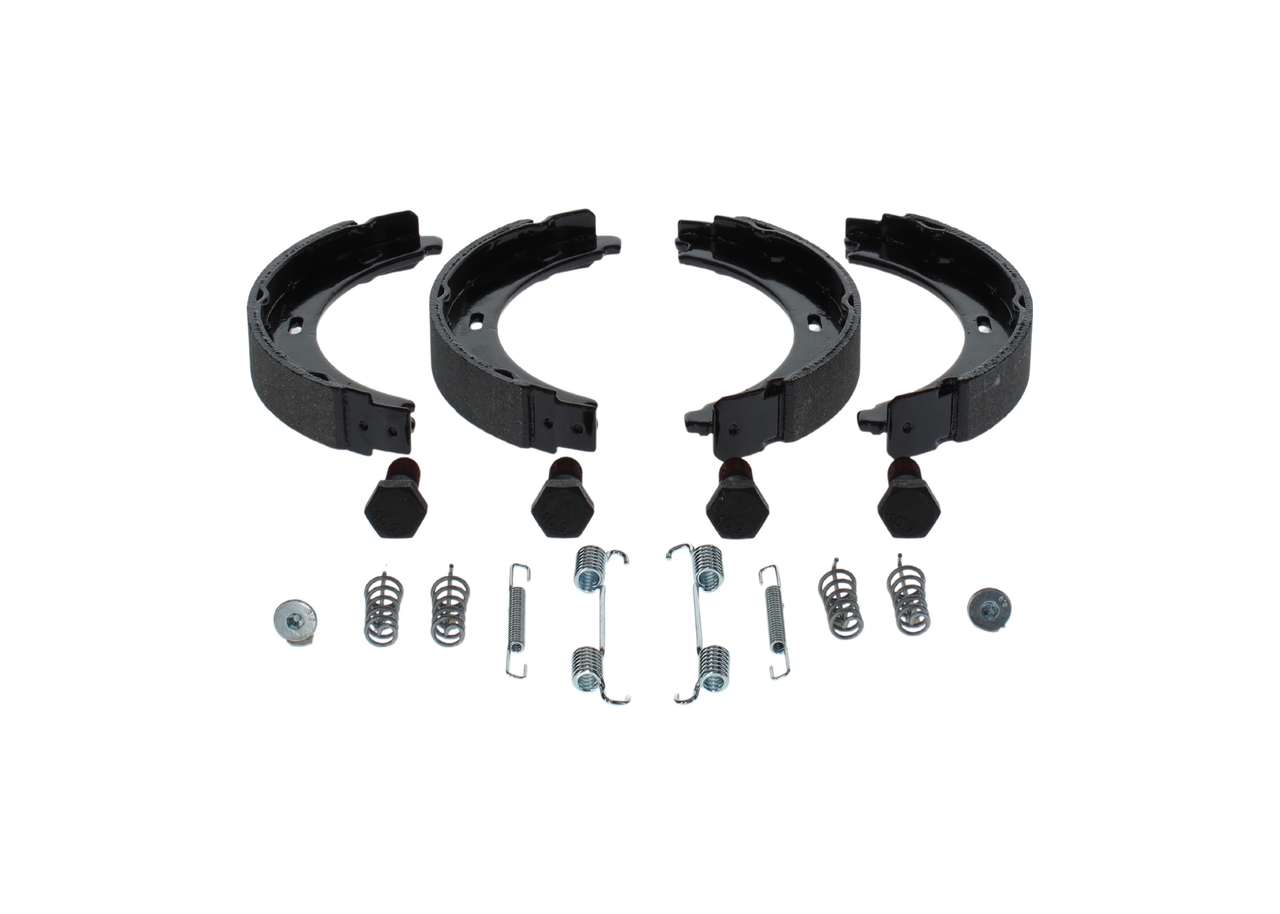 BOSCH 0 986 487 584 Σιαγωνες φρενων MERCEDES-BENZ E-class Φορτηγό πλατφόρμα / Σασσί (VF210) E 270 CDI (210.616) 170 PS OM 612.961