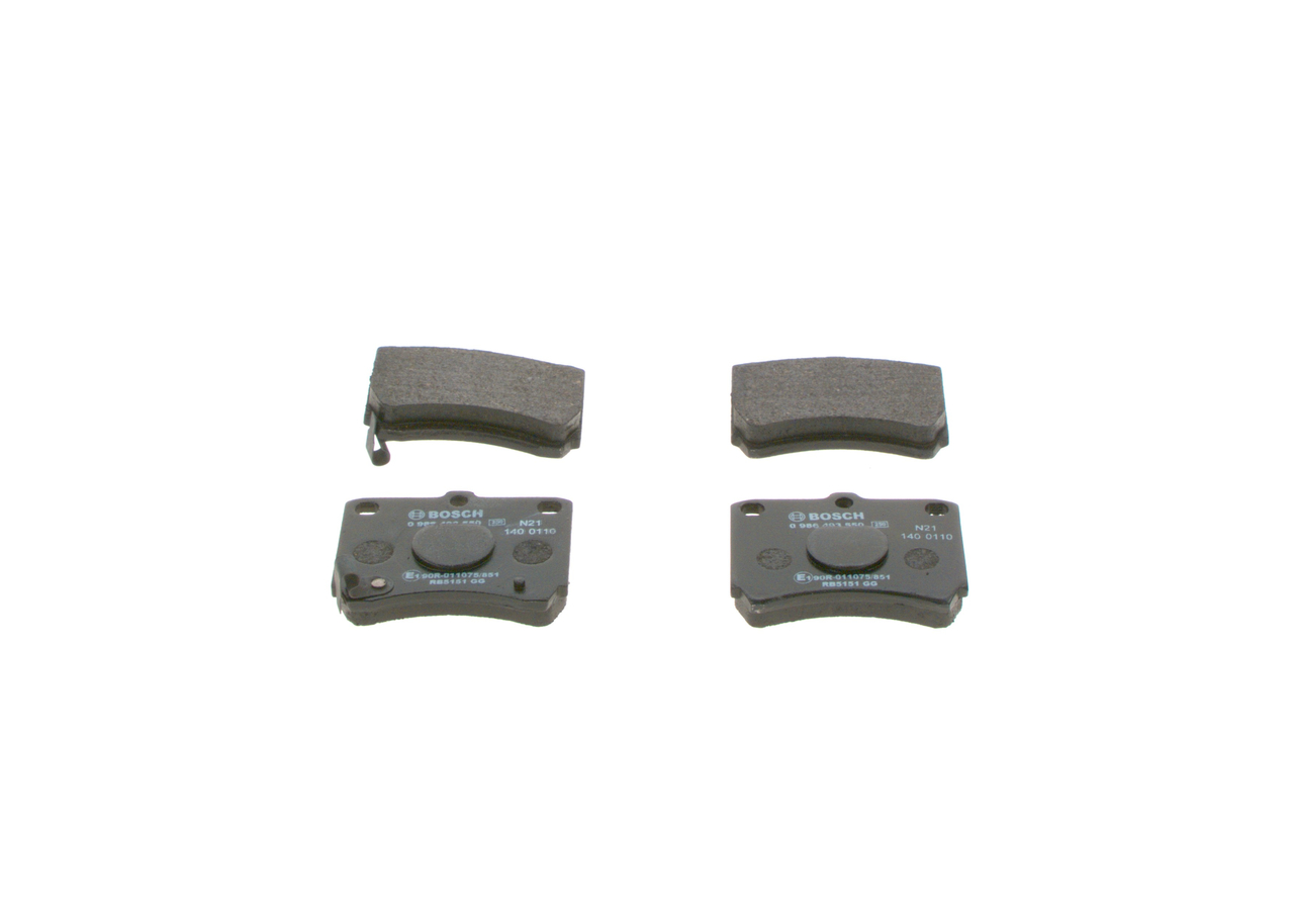 0 986 493 550 BOSCH Bremseklodser pris