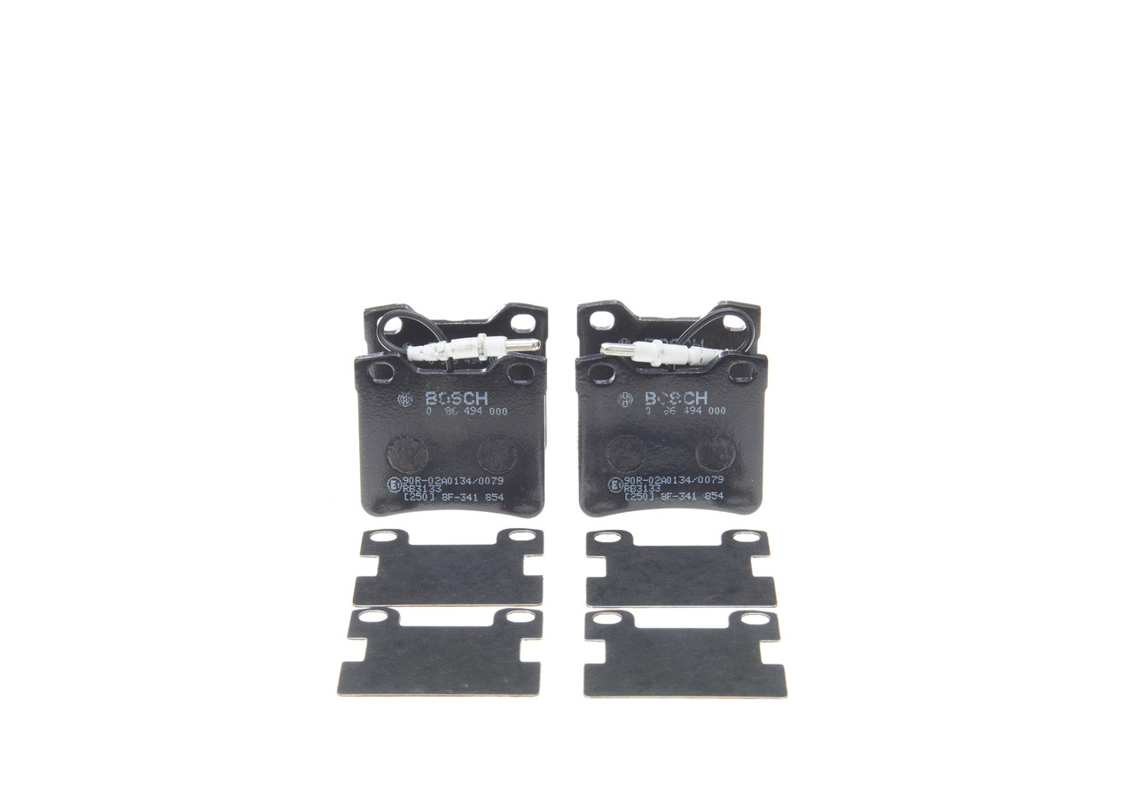 MERCEDES-BENZ BOSCH Bremseklodser 0 986 494 000
