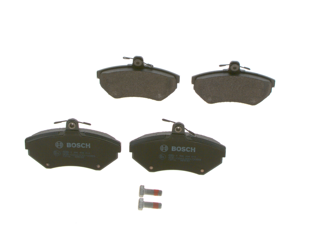 BOSCH 0 986 494 010 Remblokken VW Polo Classic 6kv 1.8 102 Pk USD