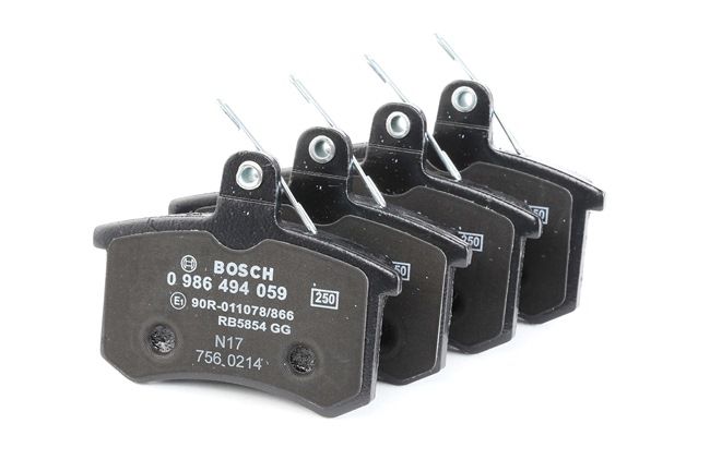 AUDI BOSCH Bremseklodssæt 0 986 494 059