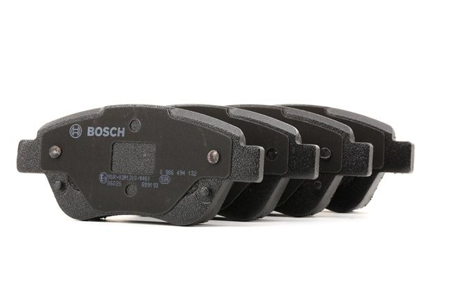 BOSCH 0 986 494 132 Jarrupalat, levyjarru Fiat Idea 350 1.9 JTD 101 HV