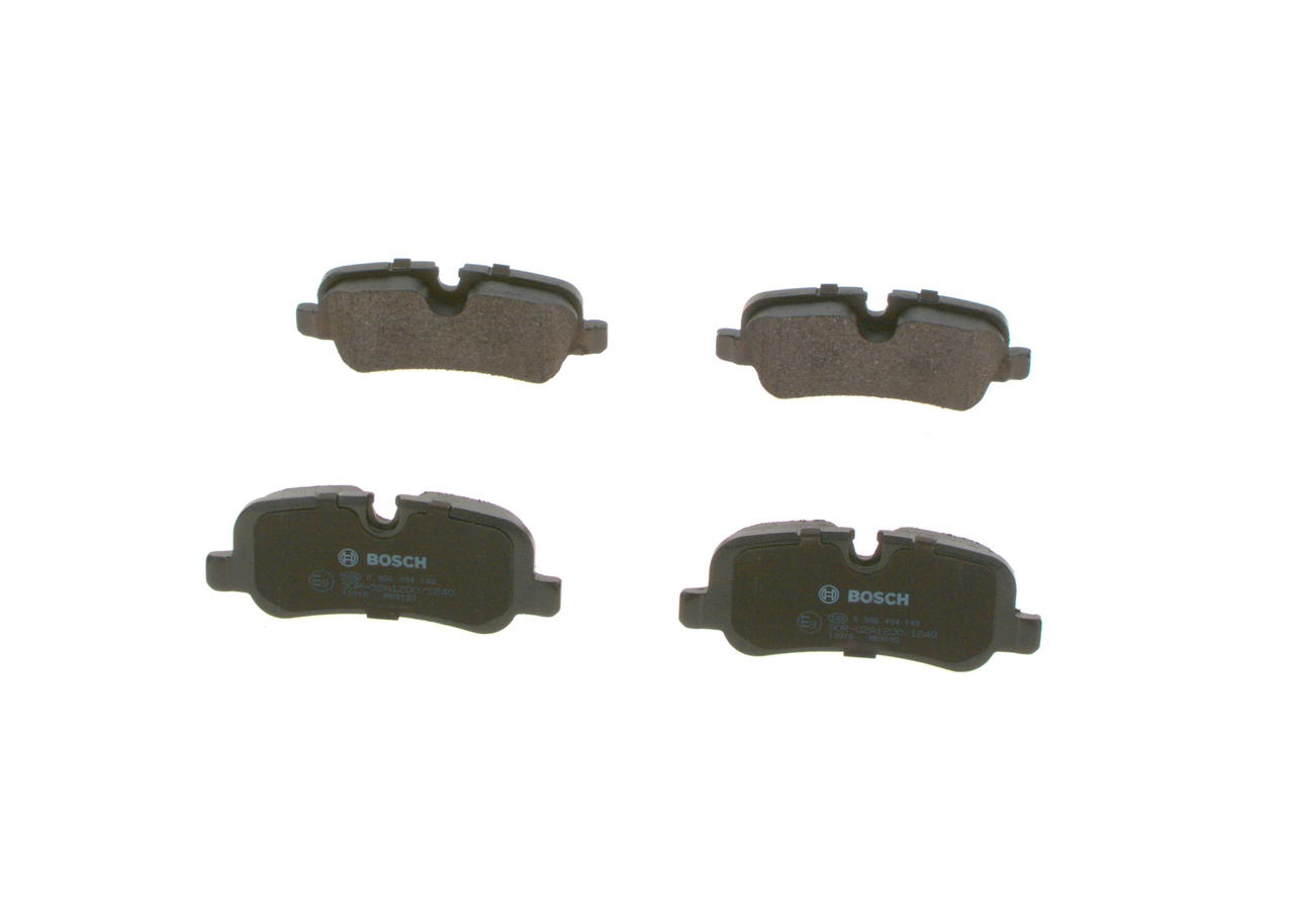 LAND ROVER BOSCH Τακάκια φρένων 0 986 494 148