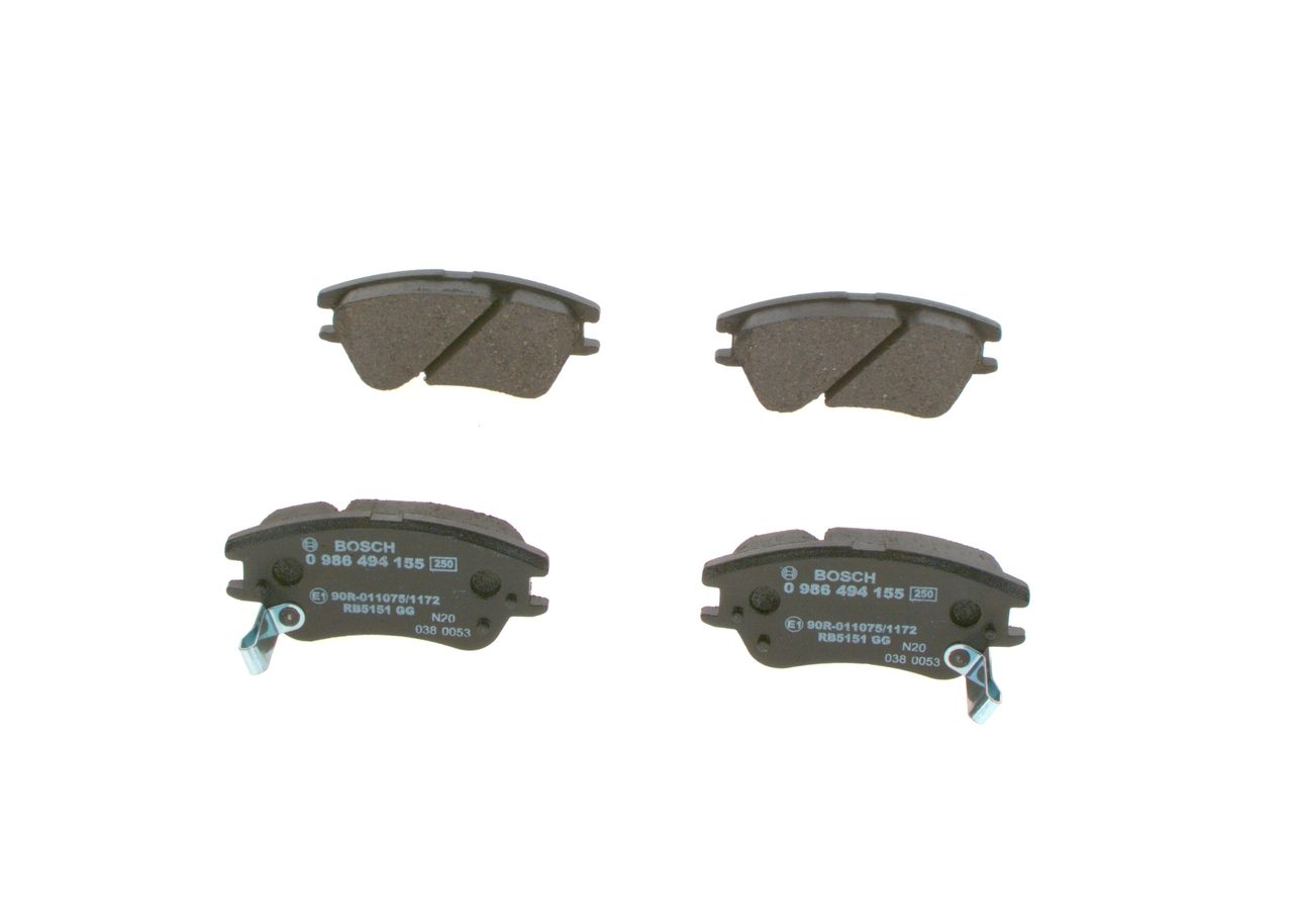 0 986 494 155 BOSCH Bremseklodser pris