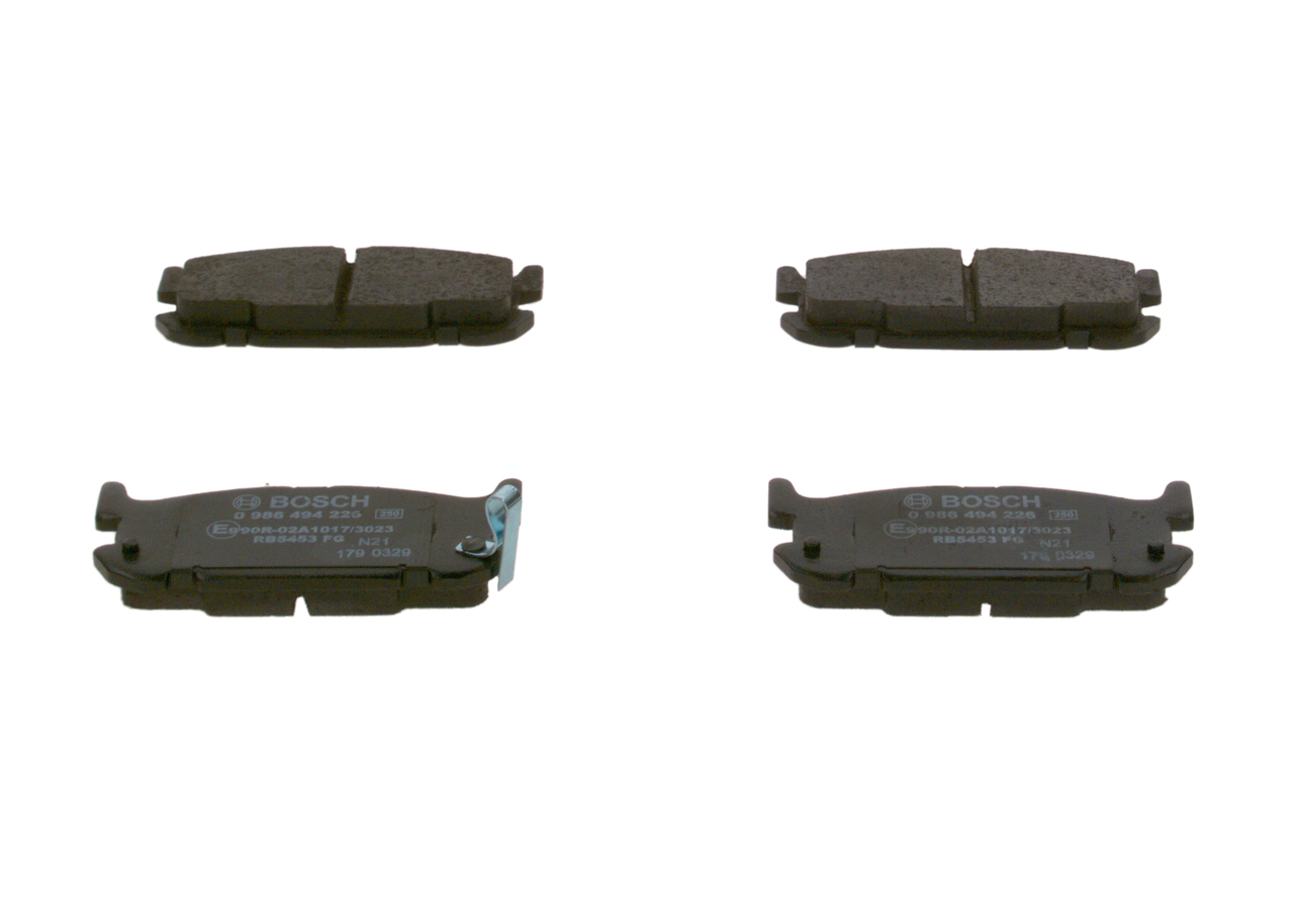MAZDA BOSCH Pastiglie freno 0 986 494 226