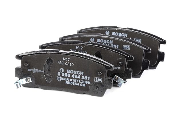 BOSCH 0 986 494 251 Pastiglie dei freni Opel Antara 07 2.2 CDTi 4x4 163 CV A 22 DM