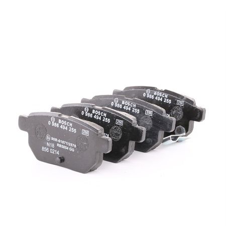 LEXUS BOSCH Bremsklötze 0 986 494 255
