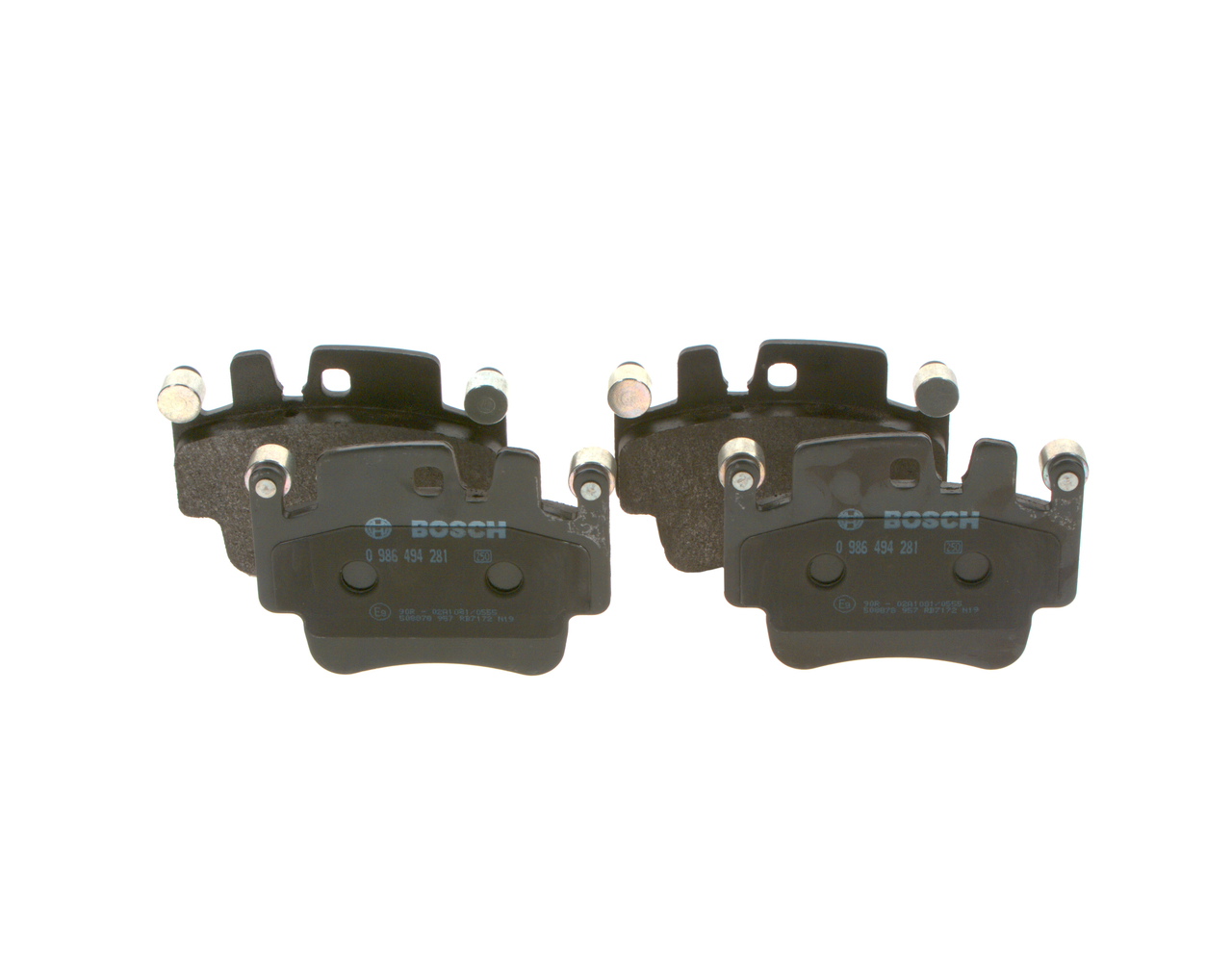 PORSCHE BOSCH Pastiglie freno 0 986 494 281