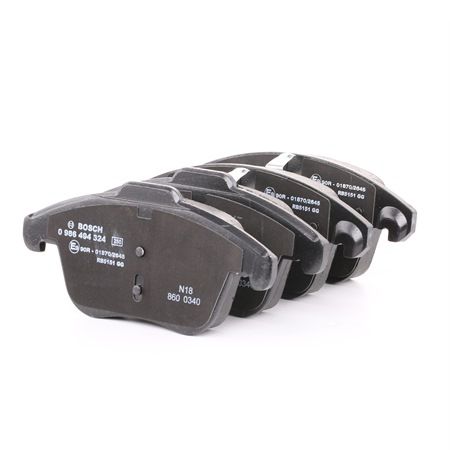 BOSCH 0 986 494 324 Τακάκια φρένων Citroen C4 Picasso 2 2.0 i 16V 143 PS