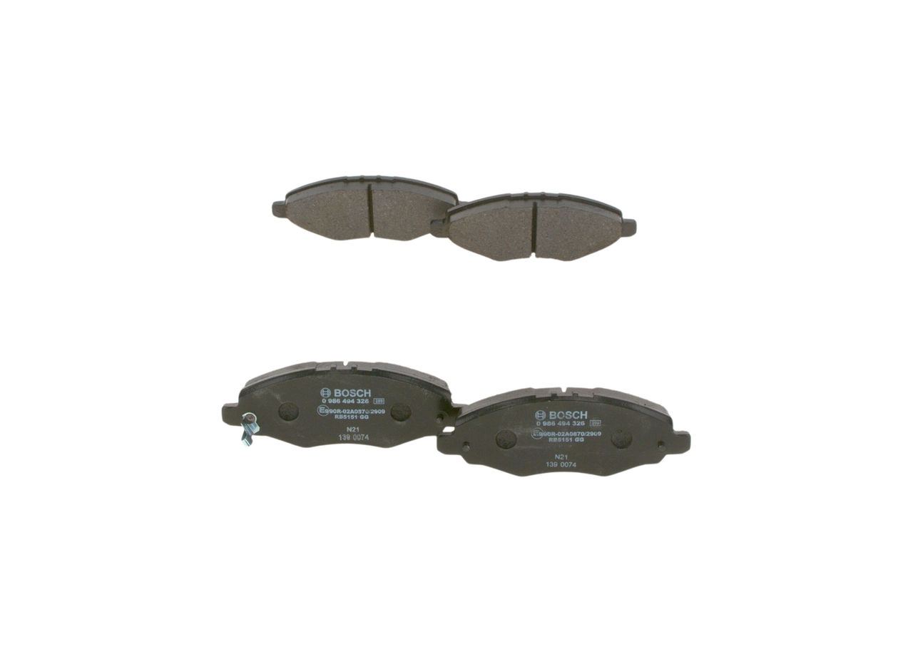 BOSCH 0 986 494 326 Bremsflüssigkeitsbehälter 2.5 D-4D (KUN15) 88PS 2005