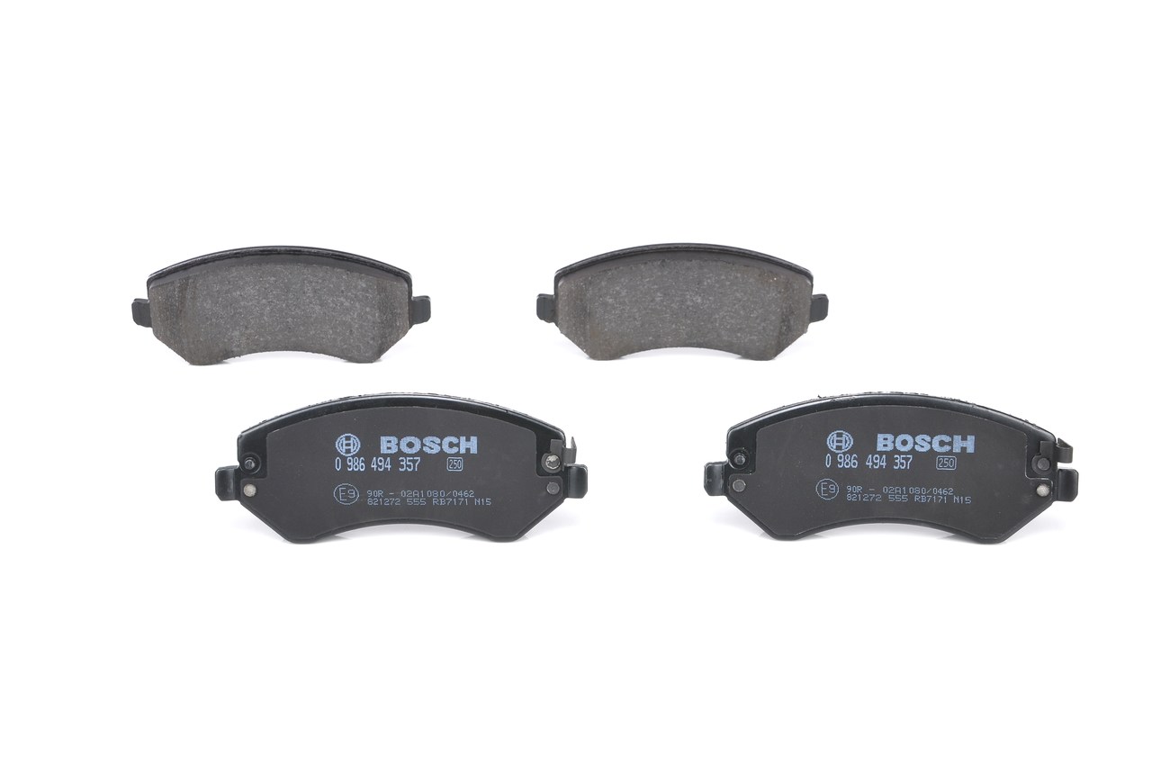 JEEP BOSCH Kit pastiglie freno 0 986 494 357