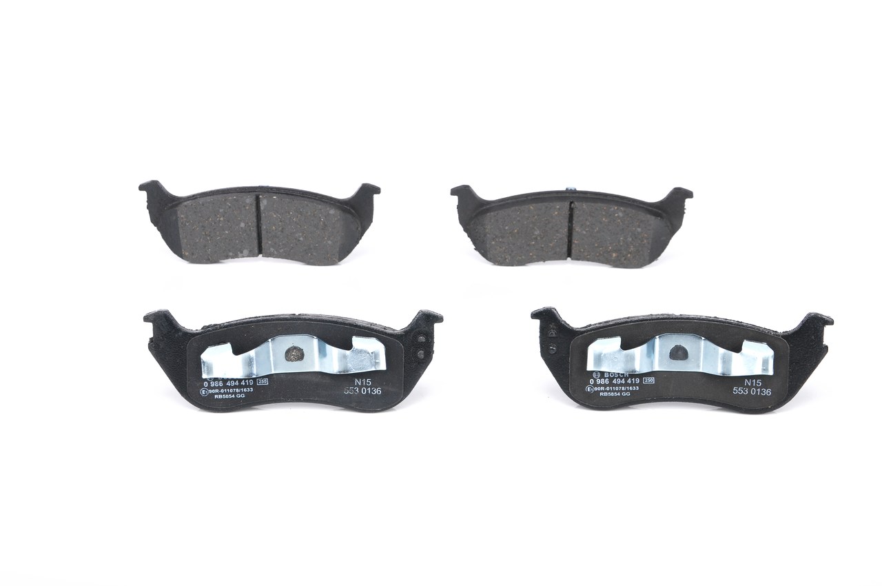 BOSCH 0 986 494 419 Fékdob 2.8 CRD 163 LE ENR